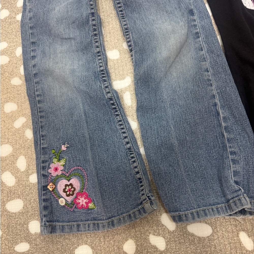Vintage y2k lot girls tee jeans bedazzled embroidered polo halter tank top - Picture 8 of 14